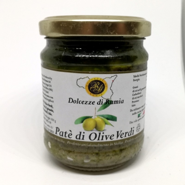 Pate' di Olive Verdi Dolcezze di Rumia